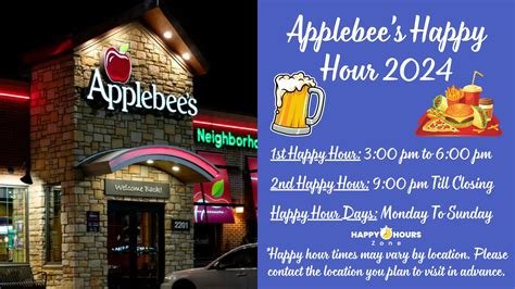 applebee's happy hour times